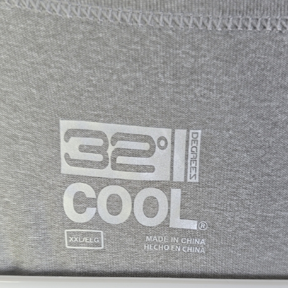 32 Degrees Cool Gray V-Neck Short Sleeve Dress Size XXL NwT - Picture 2 of 7